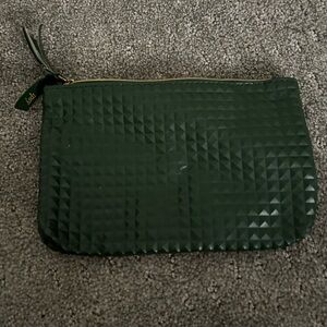 Elegant  green Clutch  7.5x5 materials unknown